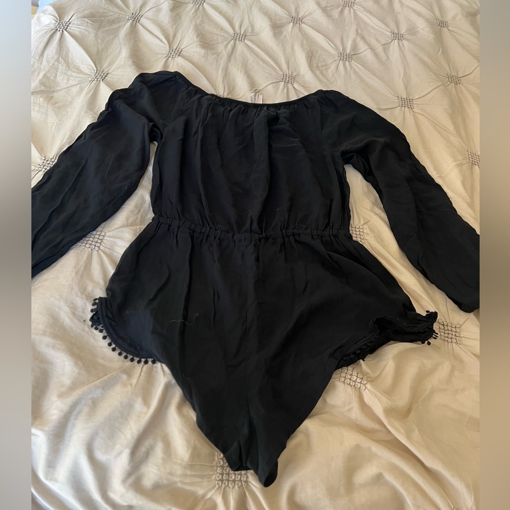 Victoria’s Secret Black Cover Up Romper